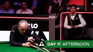 Snooker: World Championship - 2025: Day 17, Afternoon Session