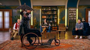 The Bidding Room - Series 6: 29. Trunk, Cocktail Shaker, French Wheelchair