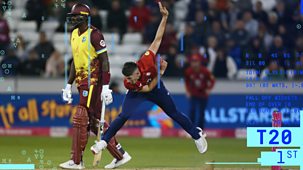 T20 Cricket - 2025: England V West Indies: First T20 Highlights