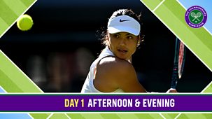 Wimbledon - Bbc Two: Raducanu, Xu, Keys