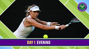 Wimbledon - Bbc One: Boulter, Fritz & Zverev