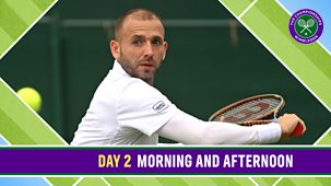 Wimbledon - Bbc One: Krejcikova, Evans, Navarro