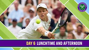 Wimbledon - Bbc One: Sinner, Martinez, Dimitrov, Ofner