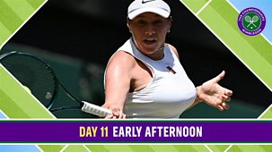 Wimbledon - Bbc Two: Sabalenka V Anisimova