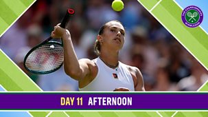 Wimbledon - Bbc One: Sabalenka, Swiatek