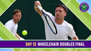 Wimbledon - Bbc Two: Gb's Hewett/reid V De La Puente/spaargaren