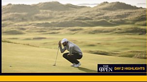 Golf: The Open - 2025: Second Round Highlights