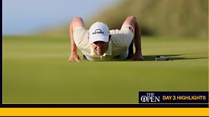 Golf: The Open - 2025: Third Round Highlights