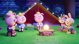 Piggy Builders - Series 1: 15. Camping Badges