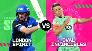 Cricket: The Hundred - 2025 - Men's: London Spirit V Oval Invincibles