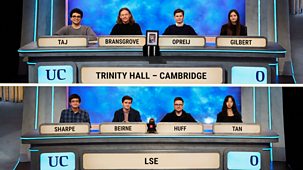 University Challenge - 2025/26: 10. Trinity Hall, Cambridge V Lse