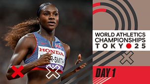 Athletics: World Championships - Tokyo 2025: Day 1: Women's 100m Heats, Women's Long Jump