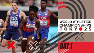 Athletics: World Championships - Tokyo 2025: Day 1: Women's 10,000m Final, Mixed 4x400m Relay Final