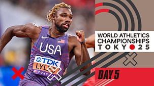 Athletics: World Championships - Tokyo 2025: Day 5: 200m Heats, Women's Pole Vault, Men's Long Jump