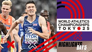 Athletics: World Championships - Tokyo 2025: Day 5 Highlights