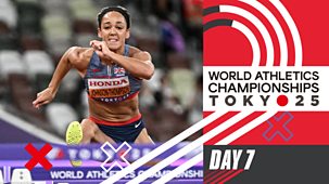 Athletics: World Championships - Tokyo 2025: Day 7: Women's Heptathlon, 200m Finals