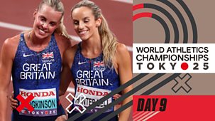 Athletics: World Championships - Tokyo 2025: Day 9: Women’s 800m Final, Relay Finals