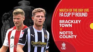 Fa Cup - 2025/26: Brackley Town V Notts County