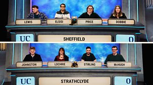 University Challenge - 2025/26: 18. Sheffield V Strathclyde