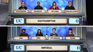 University Challenge - 2025/26: 19. Southampton V Imperial