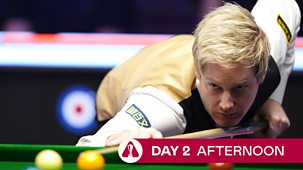 Uk Snooker Championship - 2025: Day 2, Afternoon