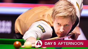 Uk Snooker Championship - 2025: Day 5, Afternoon