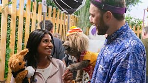 Blue Peter - Challenges: Can Shini Master Puppeteering? Pup School Challenge