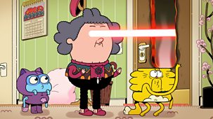 Counterfeit Cat - Series 1: 7. Betty Laser Eyes