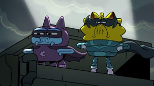 Counterfeit Cat - Series 1: 45. Gark Knight Rises