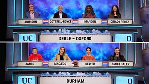 University Challenge - Christmas 2025: 10. Final