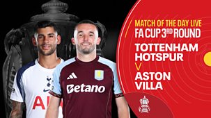Fa Cup - 2025/26: Third Round: Tottenham Hotspur V Aston Villa