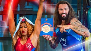 Gladiators: Epic Pranks - Series 2: 9. Phantom, Fire, Hammer, Nitro V The Gym!