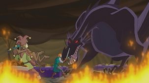 What's New Scooby Doo? - Series 2 - Large Dragon At Large