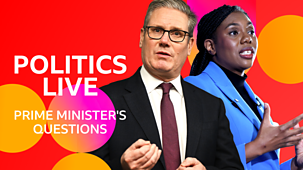 Politics Live - Prime Minister's Questions: 21/01/2026