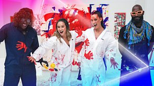 Gladiators: Epic Pranks - Series 2: 14. Dynamite Gets Arty!