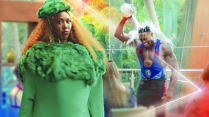 Gladiators: Epic Pranks - Series 2: 15. Diamond, Cyclone, Nitro, Fire V The Restaurant Rematch!