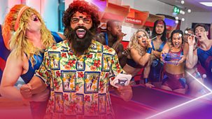 Gladiators: Epic Pranks - Series 2: 17. Nitro, Fire, Hammer, Apollo V The Exercise Class Rematch!