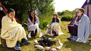 Girl Troop Vs Aliens - Series 1: 1. The Explosive Entrance Badge