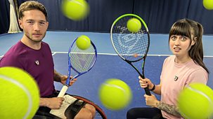 Blue Peter - Challenges: Wheelchair Tennis With Alfie Hewett