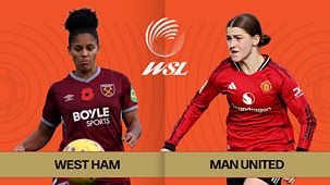 Women's Super League - 2025/26: West Ham United V Manchester United