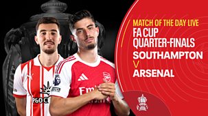 Fa Cup - 2025/26: Quarter-final: Southampton V Arsenal