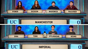 University Challenge - 2025/26: 36. Manchester V Imperial