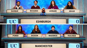 University Challenge - 2025/26: 37. Grand Final: Edinburgh V Manchester