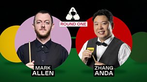 Snooker: World Championship - 2026: Day 2, Morning Session