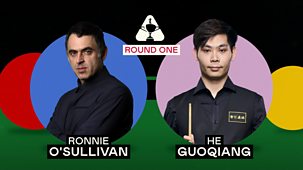 Snooker: World Championship - 2026: Day 4, Afternoon Session