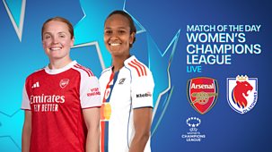 Uefa Women's Champions League - 2025/26: Semi-final: Arsenal V Lyon, First Leg