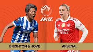 Women's Super League - 2025/26: Brighton & Hove Albion V Arsenal