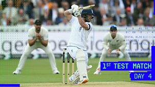 Cricket: Today At The Test - England V New Zealand 2026: First Test, Day 4