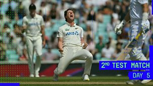 Cricket: Today At The Test - England V New Zealand 2026: Second Test, Day 5