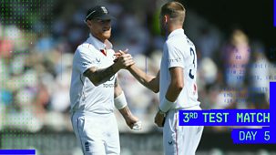 Cricket: Today At The Test - England V New Zealand 2026: Third Test, Day 5